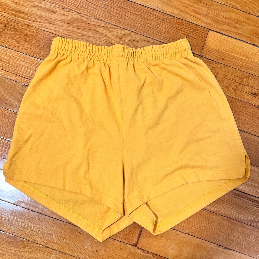 Yellow Soffe Shorts